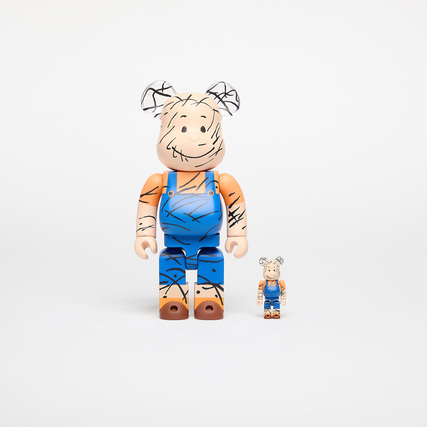 Колекционерско Medicom Toy BE@RBRICK Pigpen 100% & 400% Set Universal Многоцветен | 4530956614496, 0