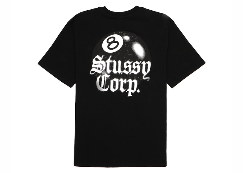 Тениска Stüssy Stussy Corp. Graphic T-Shirt Черно | 1904868_BLAC