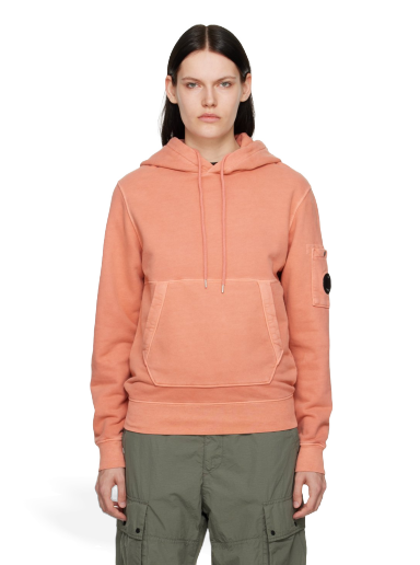 Суитчър C.P. Company Lens Hoodie Розово | 13CMSS009A-006372R