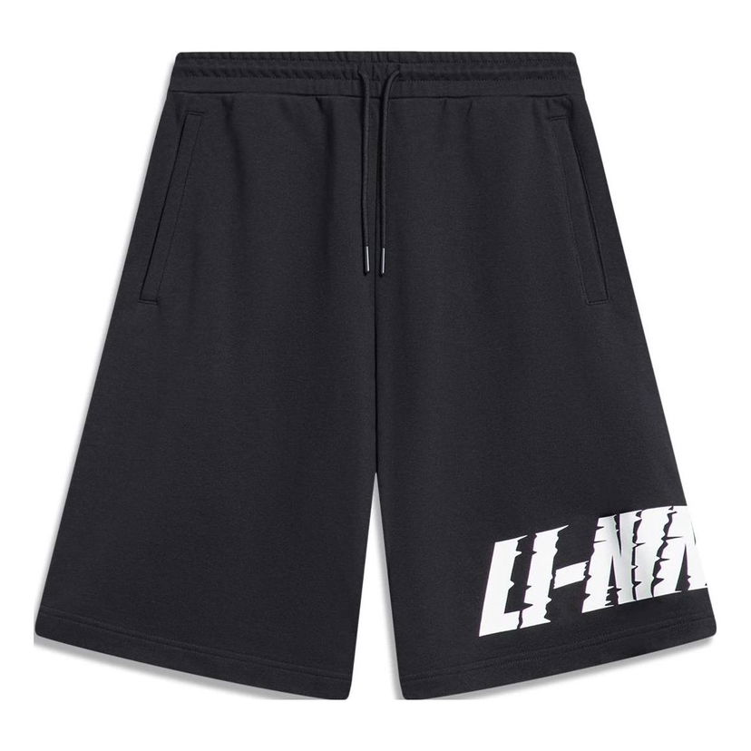 Къси панталони Li-Ning Graphic Loose Fit Shorts Черно | AKST747-1