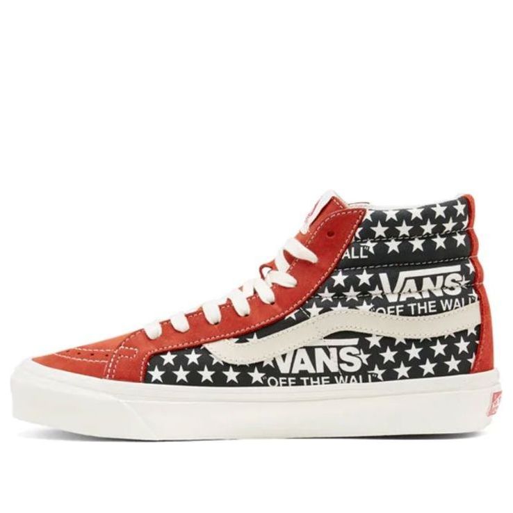Кецове и обувки Vans OG SK8-Hi LX Червено | VN0A4BVBTJ21, 0