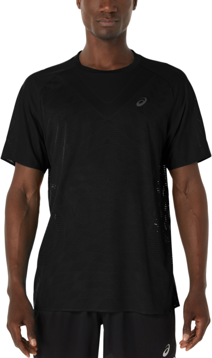 Тениска Asics Metarun Short Sleeve Running T-Shirt Черно | 2011d286-001, 0