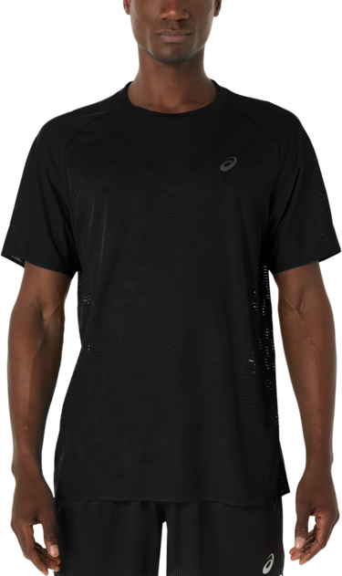 Тениска Asics Metarun Short Sleeve Running T-Shirt Черно | 2011d286-001, 0