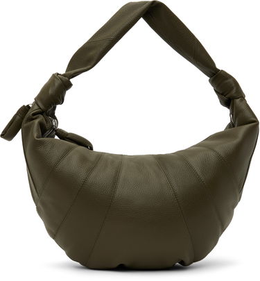 Дамска чанта LEMAIRE LEMAIRE Fortune Croissant Leather Shoulder Bag Зелено | BG0071 LL0018, 0