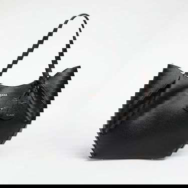 Голяма пазарска чанта GUESS GUESS Amorette 2 In 1 Tote Черно | HWBG7898240-BLA, 0