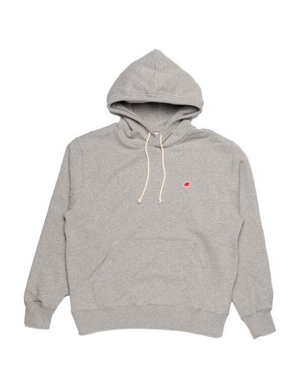 Суитчър New Balance Hoodie Made in USA Сиво | MT21540_AG, 0
