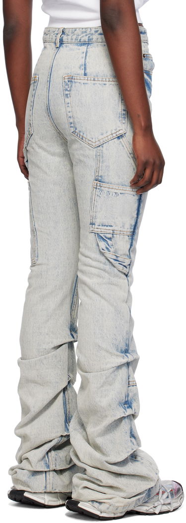 Дънки We11done We11done Wrinkled Denim Jeans Синьо | WD-DP0-24-338-W-IC, 2