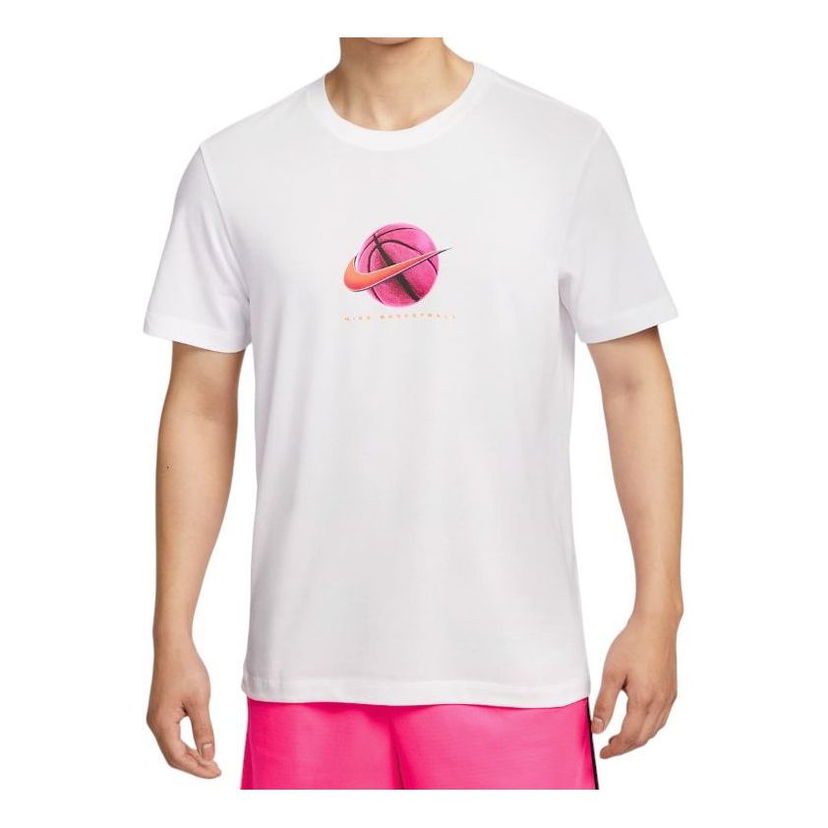 Тениска Nike Nike Dri-FIT Basketball T-Shirt Бяло | HJ3465-100
