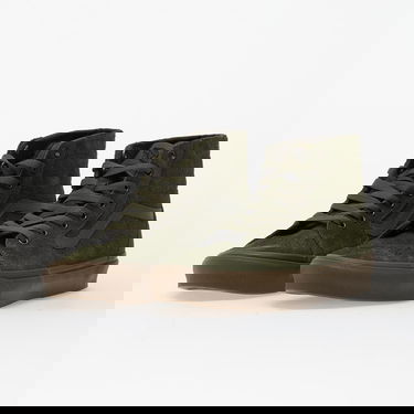 Кецове и обувки Vans SK8-Hi Tapered Hairy Suede Зелено | VN000DCH0QR1, 5