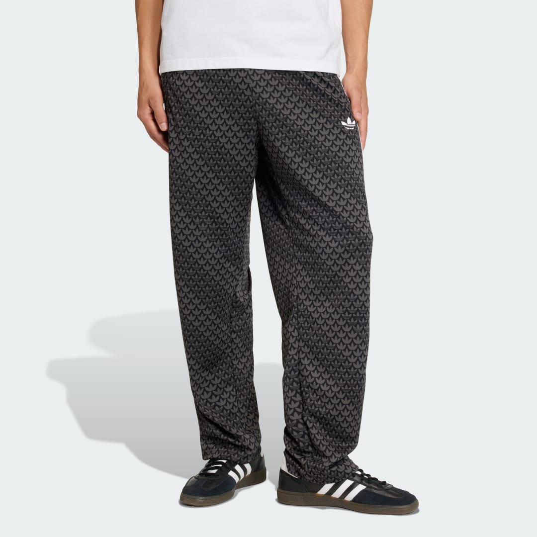 Спортни панталони adidas Performance Firebird Loose Monogram Track Pants Черно | KC9159, 0