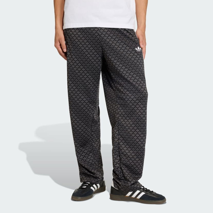 Спортни панталони adidas Performance Firebird Loose Monogram Track Pants Черно | KC9159