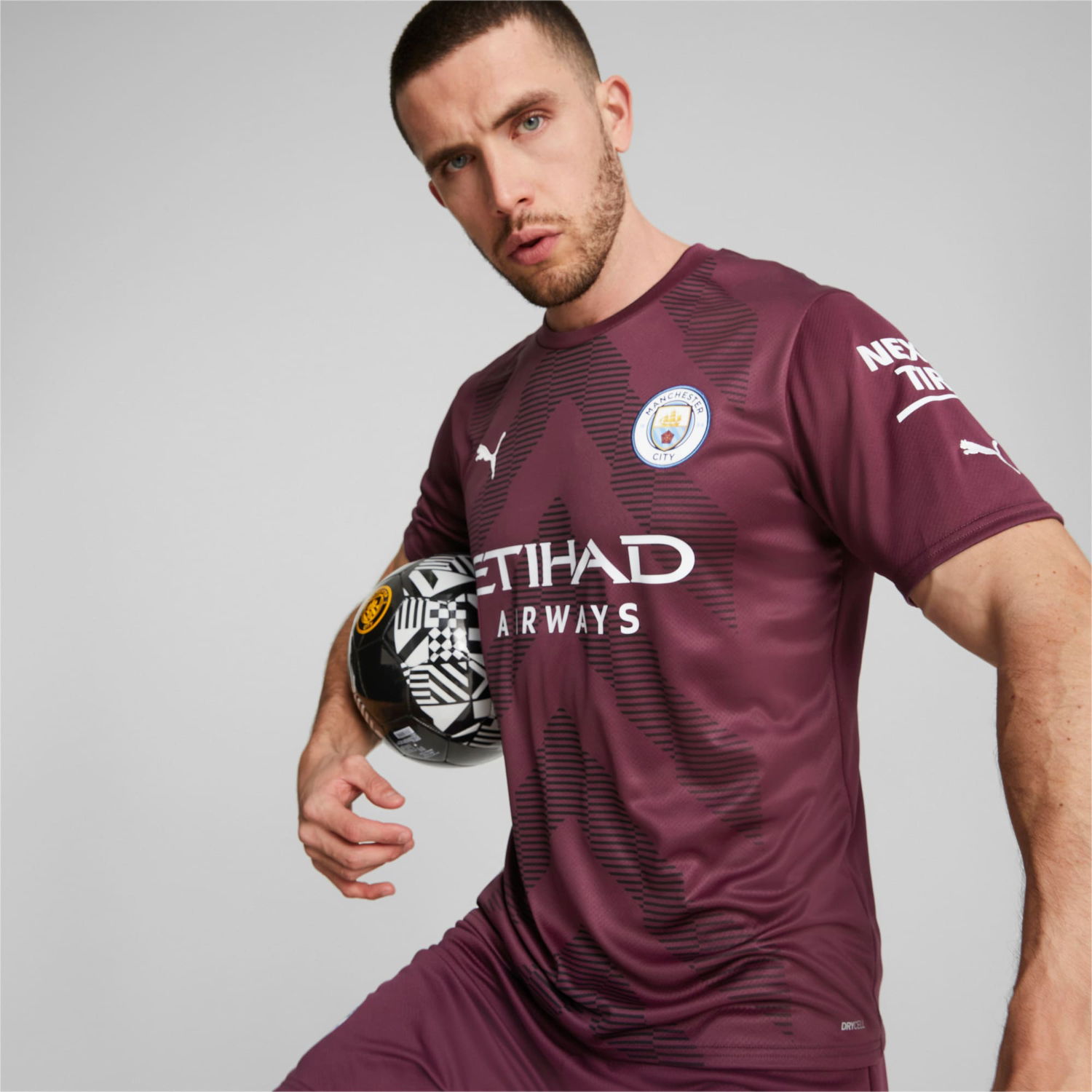 Фланелка Puma Maglia manica Бургунди | 765745_97, 0