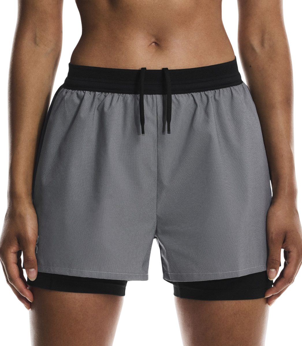 Къси панталони On Running 3" Performance 2-in-1 Shorts Lumos Сиво | 1wf30300264, 0