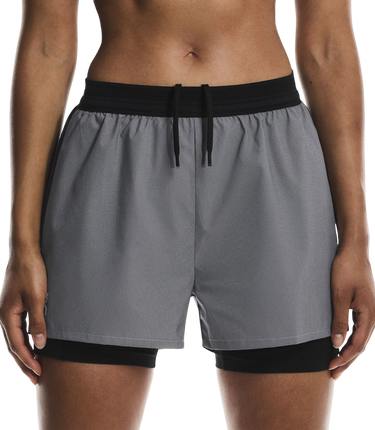 Къси панталони On Running 3" Performance 2-in-1 Shorts Lumos Сиво | 1wf30300264, 0