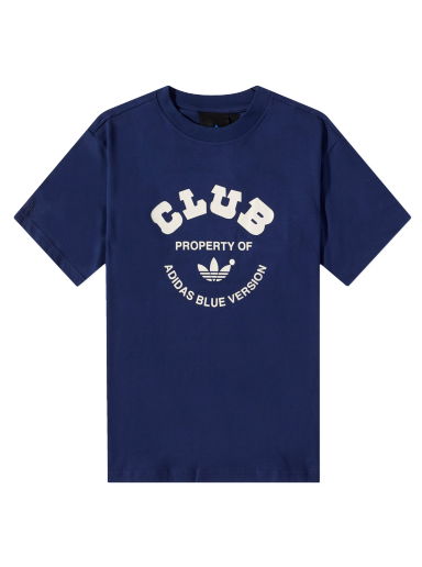 Тениска adidas Originals Club Tee Тъмно синьо | IA2459