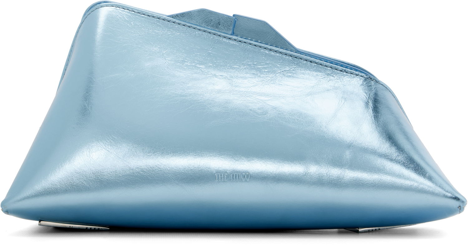 Дамска чанта The Attico Triangular Metallic '8.30 PM' Oversized Clutch Металик | 260WAH00001 LBT070AA, 0
