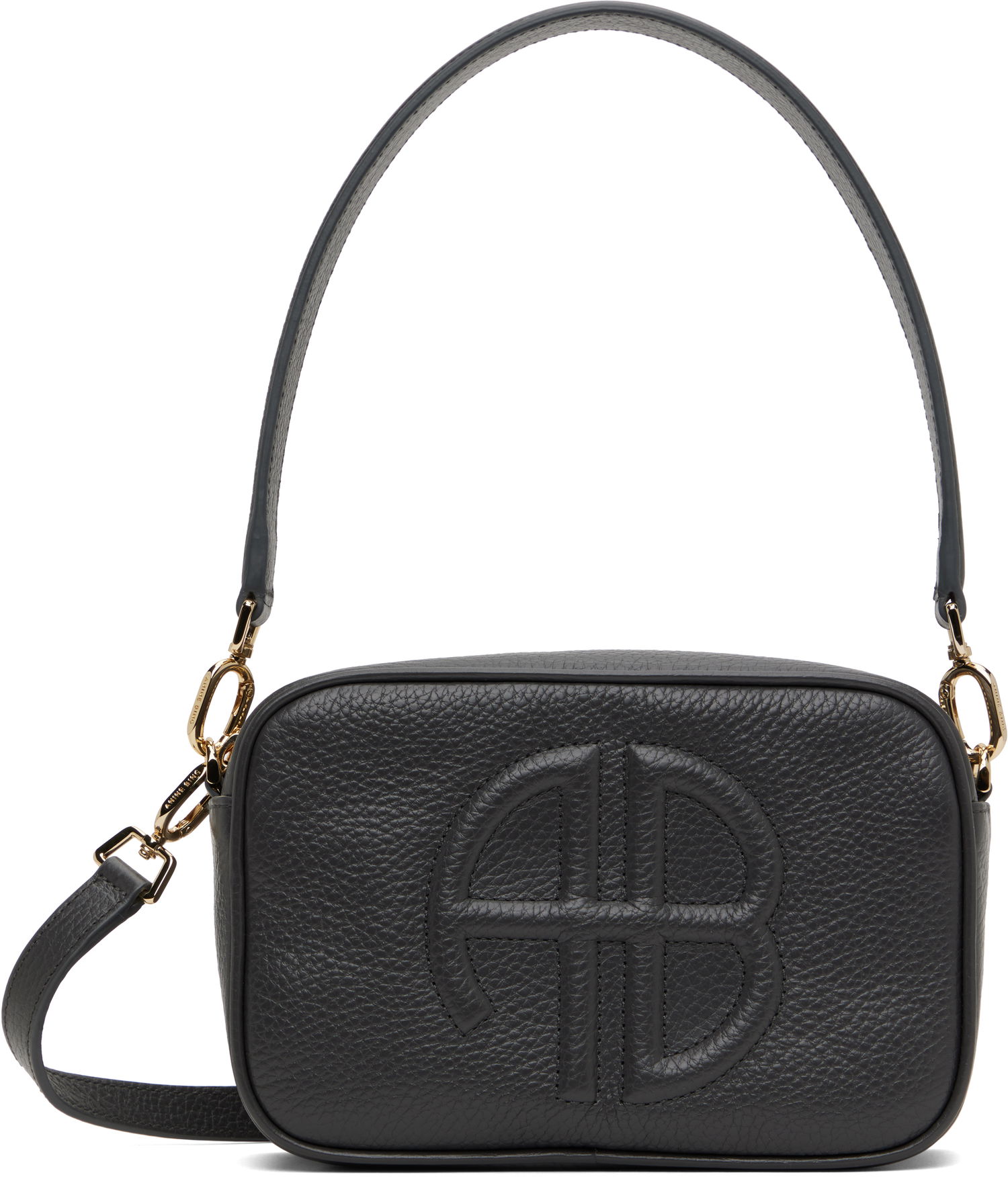 Чанта през рамо Anine Bing Anine Bing Lili Crossbody Bag Черно | A-13-10482-GRY1, 0