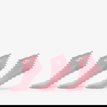 Чорапи Footshop Ankle Socks 3-Pack Pink Розово | FTSHP_376, 0