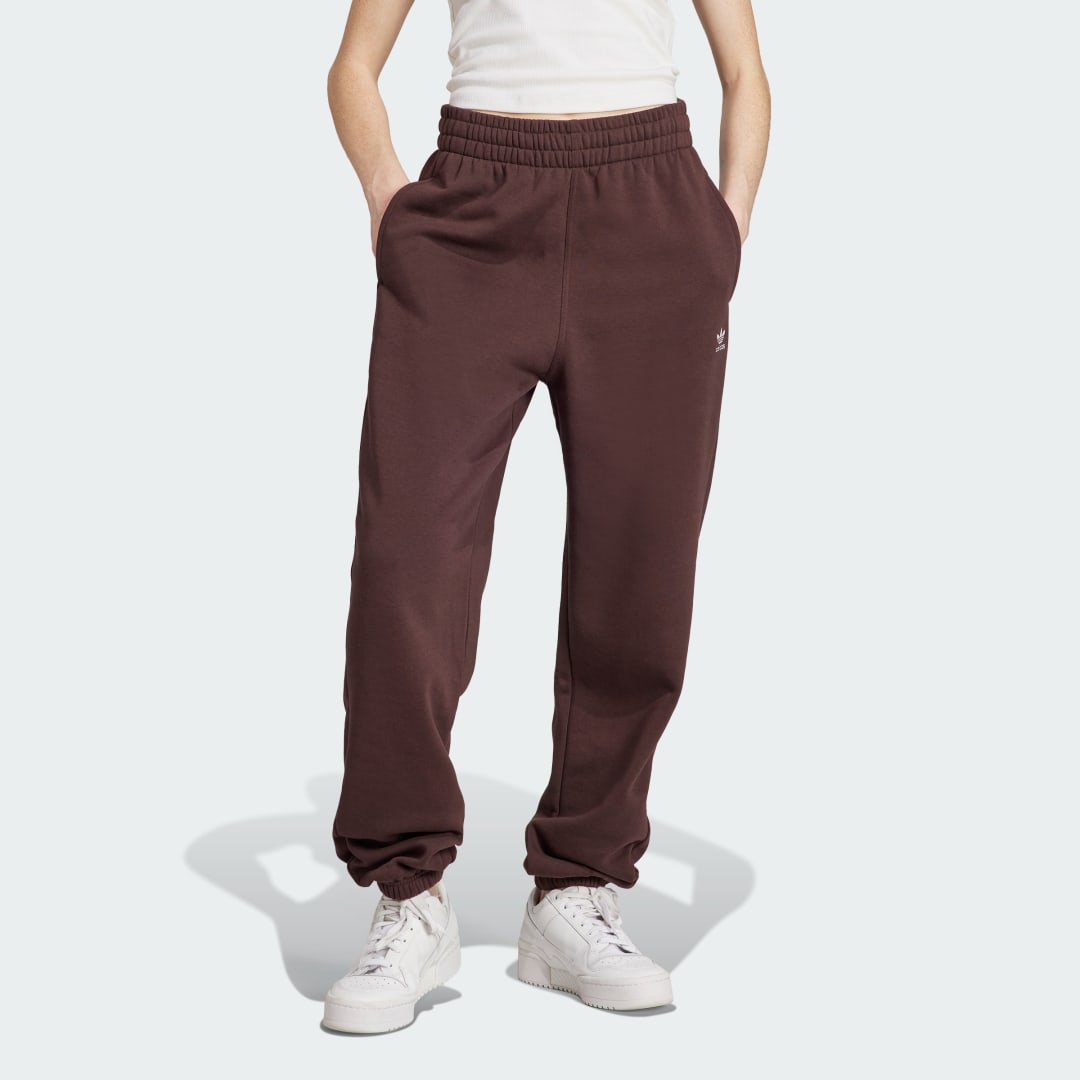 Панталони adidas Originals Essentials Fleece Бургунди | IJ9810, 1