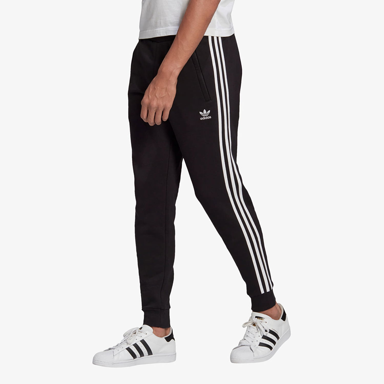 Панталони adidas Originals 3-Stripes Pants Черно | GN3458, 0