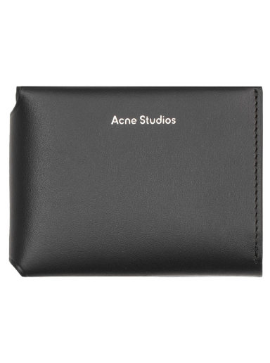 Аксесоари Acne Studios Folded Card Holder Black Сиво | CG0097- 900