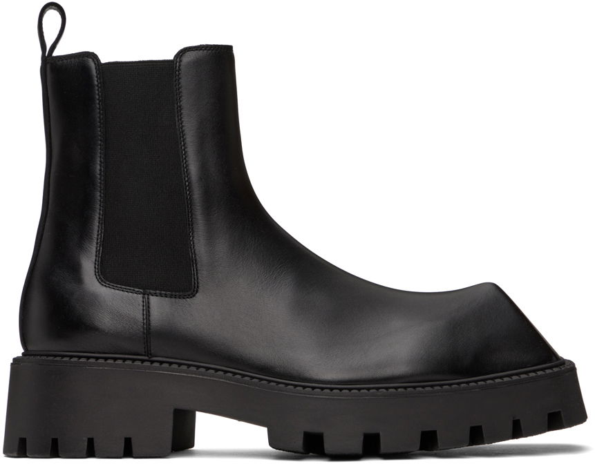 Кецове и обувки Balenciaga Rhino Chelsea Boots "Black" Черно | 671291-WBB50-1000, 0