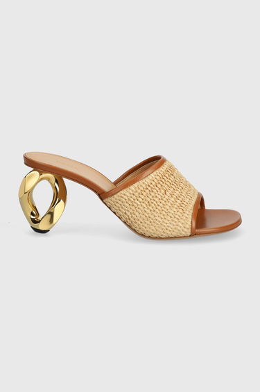 Кецове и обувки JW Anderson Raffia Sandal Бежово | ANW42230A.110, 1
