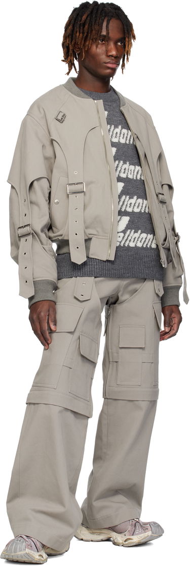 Яке бомбър We11done We11done Double Layered MA-1 Bomber Jacket Сиво | WD-JP0-25-032-U-GY, 3