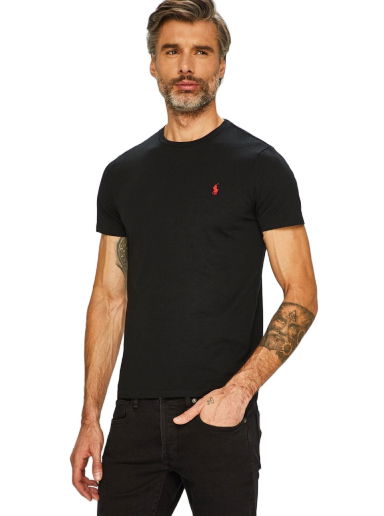 Тениска Polo by Ralph Lauren Custom Fit Tee Черно | 710680785001