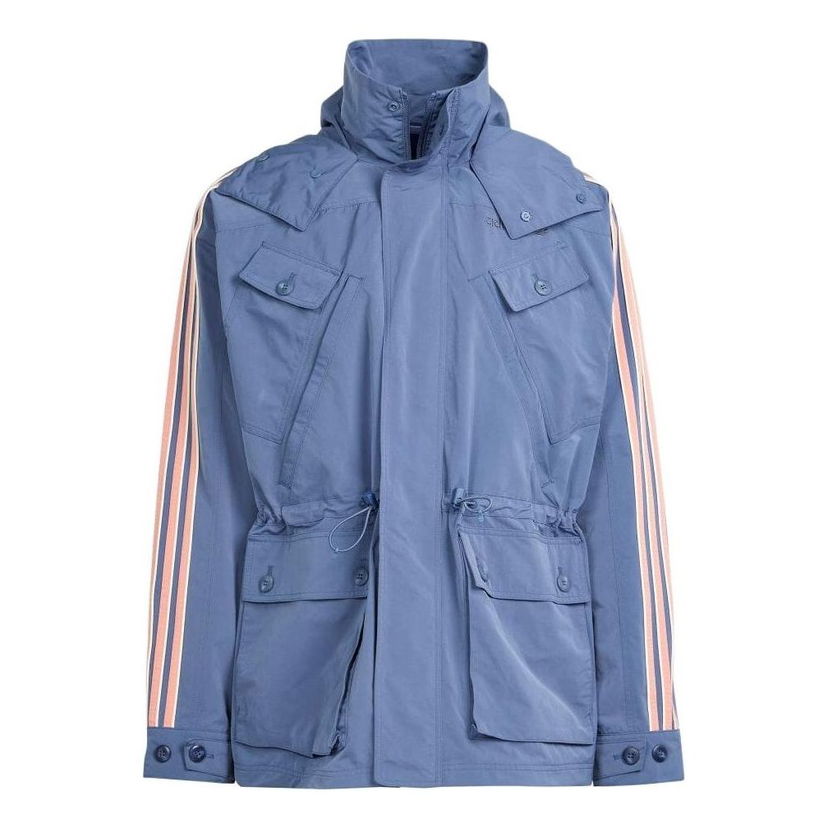 Парка adidas Originals Premium Windbreaker Jacket Синьо | IR9397