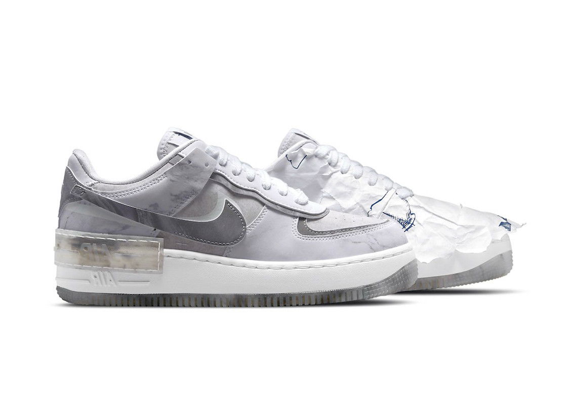 Кецове и обувки Nike Air Force 1 Low Shadow Goddess of Victory W Сиво | DJ4635-100, 0