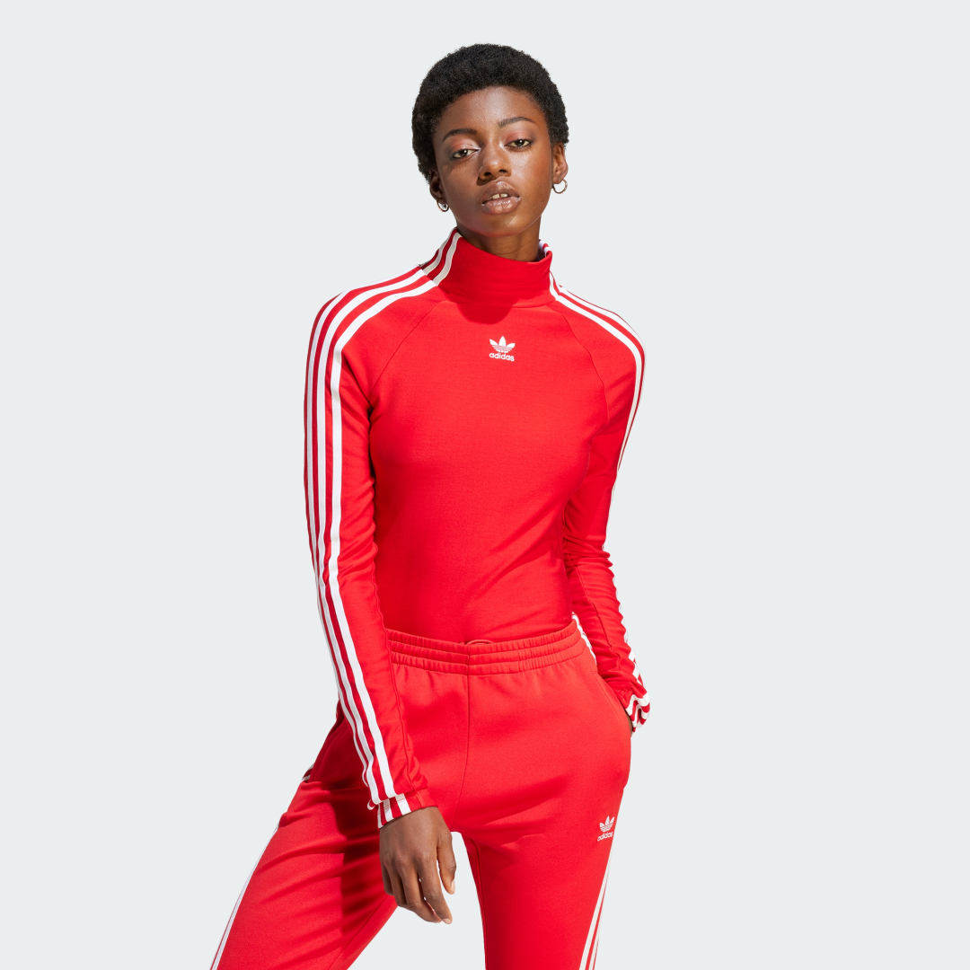 Тениска adidas Originals Adilenium Tight Long Sleeve Top Червено | IV9329, 0