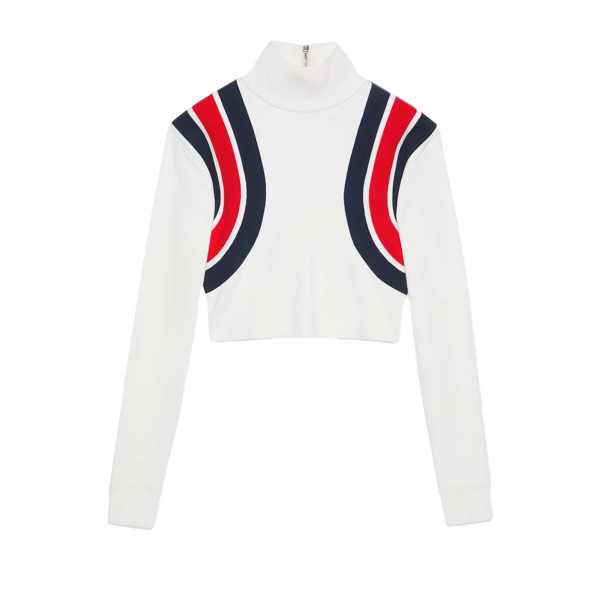Пуловер Gucci Viscose Knit Top Ivory Бяло | 772910 XKDTV 9189, 0