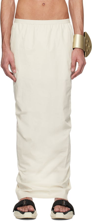 Пола Rick Owens Rick Owens Hollywood Soft Pillar Long Skirt Бежово | RU01E5301 P, 0
