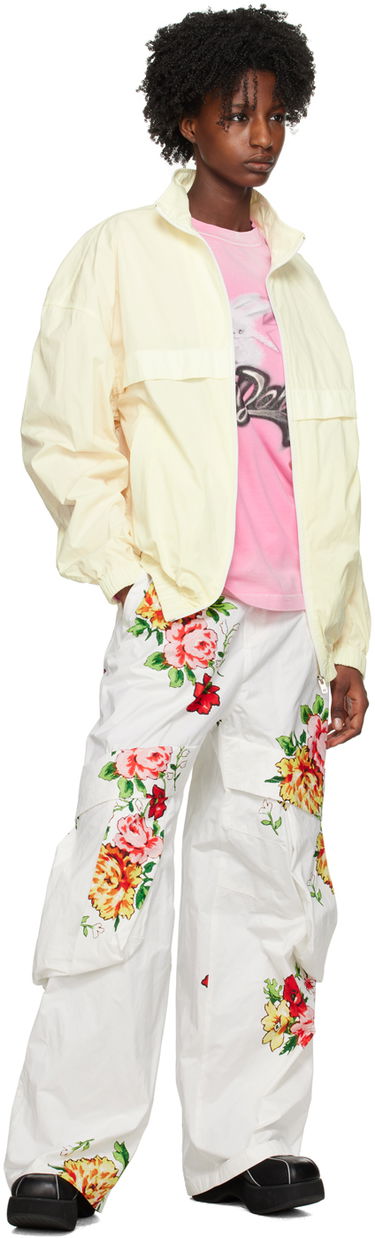Ветровка We11done We11done Stand Collar Windbreaker Jacket Жълто | WD-JP1-23-256-U-YE, 3