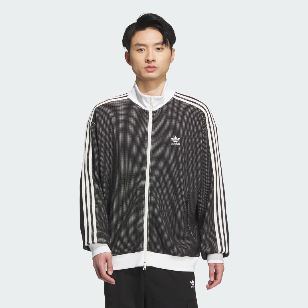 Яке adidas Performance Knitted Dotted Track Top Многоцветен | KC2619, 0