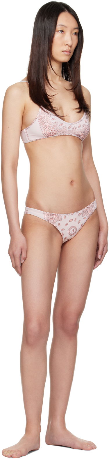 Бански The Attico Attico Paisley Bikini Розово | 250WBC00012 PAA048PR, 3