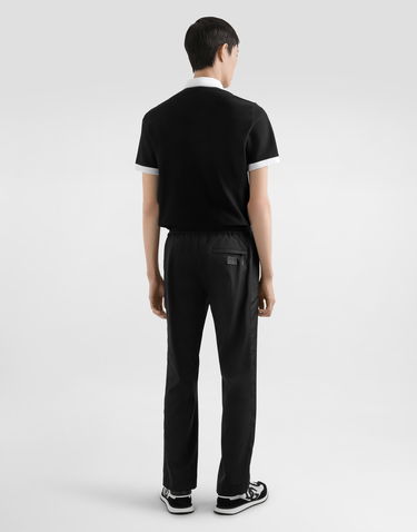 Панталони Dolce & Gabbana Dolce & Gabbana Structured Wool Canvas Trousers Черно | GP14UTFURK8N0000, 2