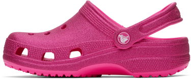 Кецове и обувки Crocs Classic Glitter Clogs Pink Crush Розово | 205942-6TW, 3