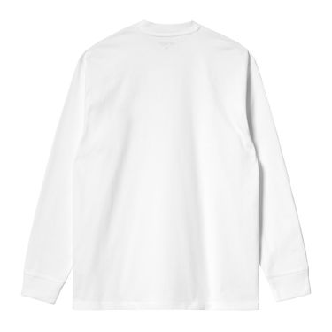 Суитчър Carhartt WIP Long Sleeve WIP T-Shirt Бяло | I034645_19, 2
