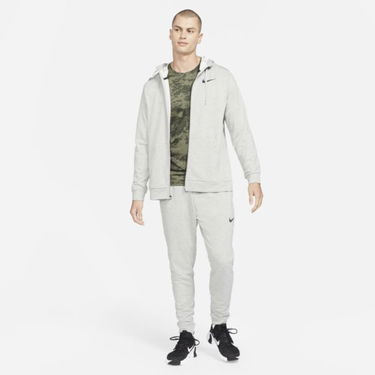 Суитчър Nike Dri-FIT Full-Zip Training Hoodie Сиво | CZ6376-063, 2
