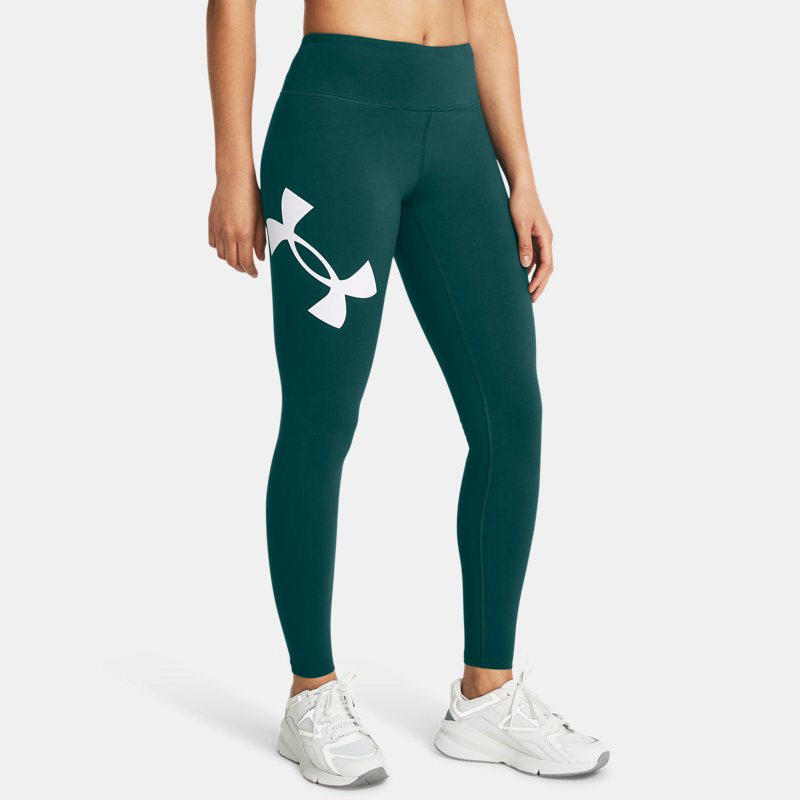 Клинове Under Armour Leggings Зелено | 1383606-449