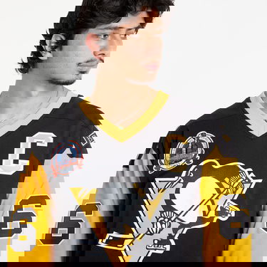 Фланелка Mitchell & Ness NHL 1991 Mario Lemieux Pittsburgh Penguins Jersey Многоцветен | JY9046-PPEBLCK, 1