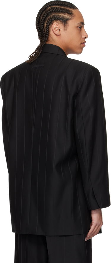 Палта Fear of God Fear of God Pinstripe Relaxed Blazer Черно | FGE260-602TSWV, 2
