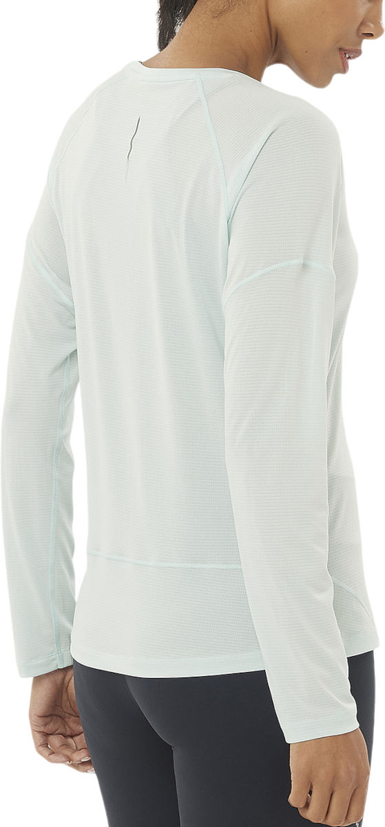 Тениска Salomon CROSS RUN LS TEE Long Sleeve T-Shirt Зелено | lc2270600, 1