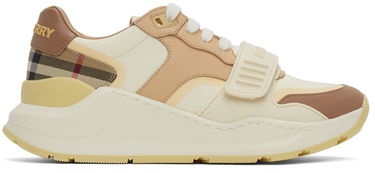 Кецове и обувки Burberry Ramsey Sneakers 'Beige' Бежово | 8045284, 0