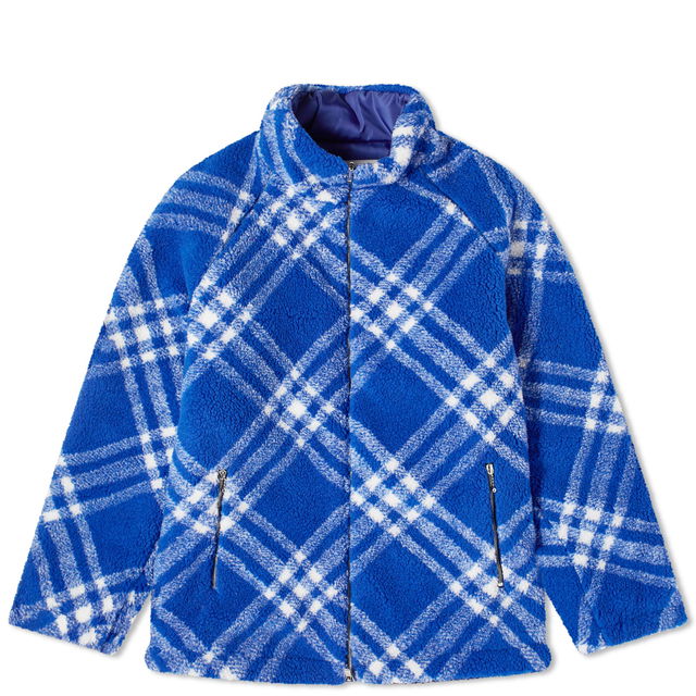 Tartan Fleece Jacket Knight Ip Check