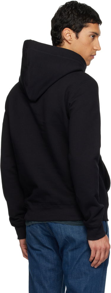 Суитчър LANVIN 'Lanvin' Shearling Cotton Hoodie Черно | RM-HO0055-F303-H25, 2