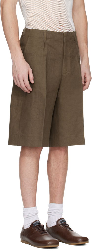 Къси панталони OUR LEGACY Our Legacy Borrowed Chino Shorts Зелено | M2254BTD, 1