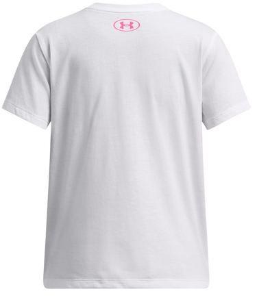 Тениска Under Armour Big Logo Short Sleeve T-Shirt Бяло | 1389756-100, 1